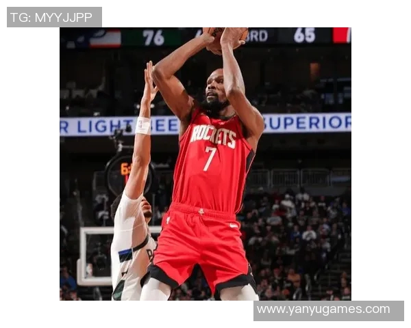 火箭缺主力中锋2连胜！小杜兰特21分10板，谢泼德力压内姆布哈德